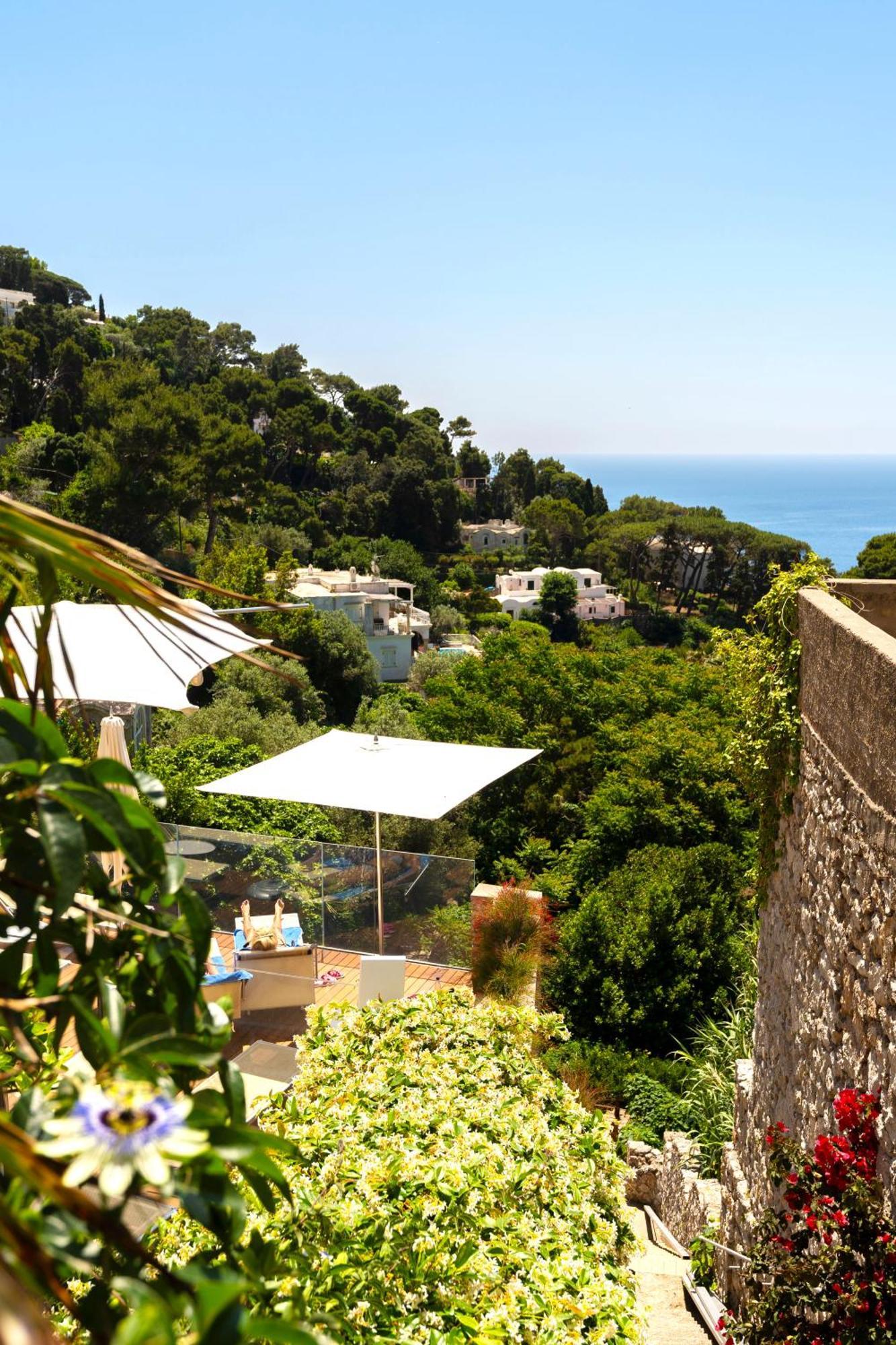 Hotel La Floridiana Capri Exterior foto