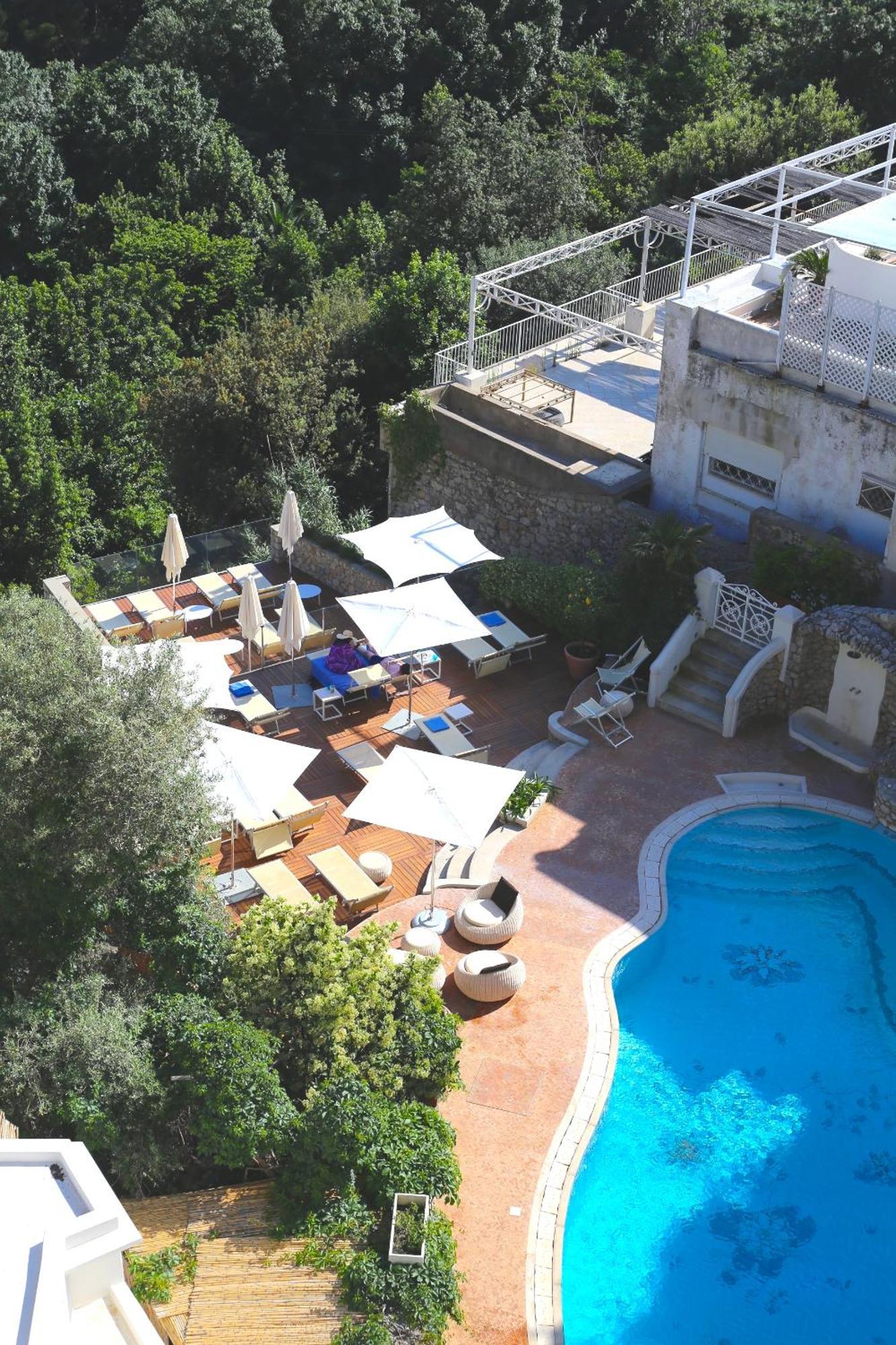 Hotel La Floridiana Capri Exterior foto
